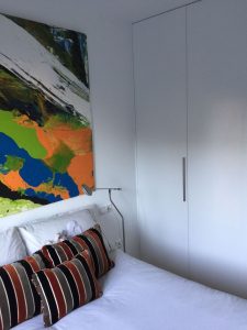 Decoración dormitorio minimalista.